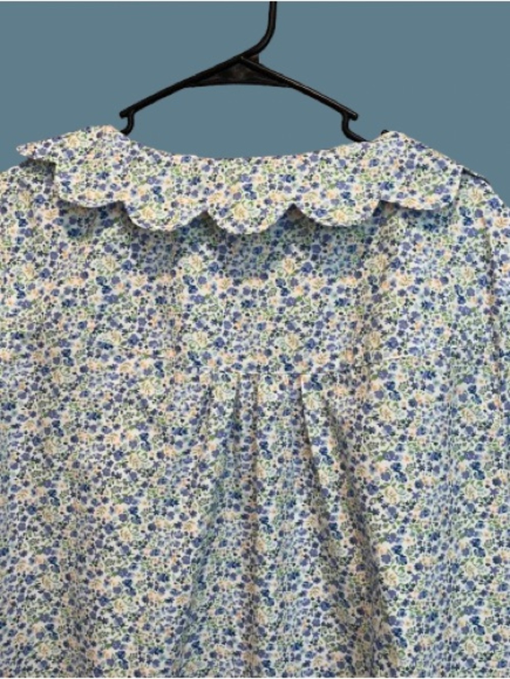 Piyama Cotton Penelope Scalloped Collar Floral Lounge Dress XXL NWOT - Picture 13 of 13